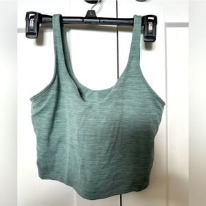 LULULEMON Align Crop Tank Size 6, blue color